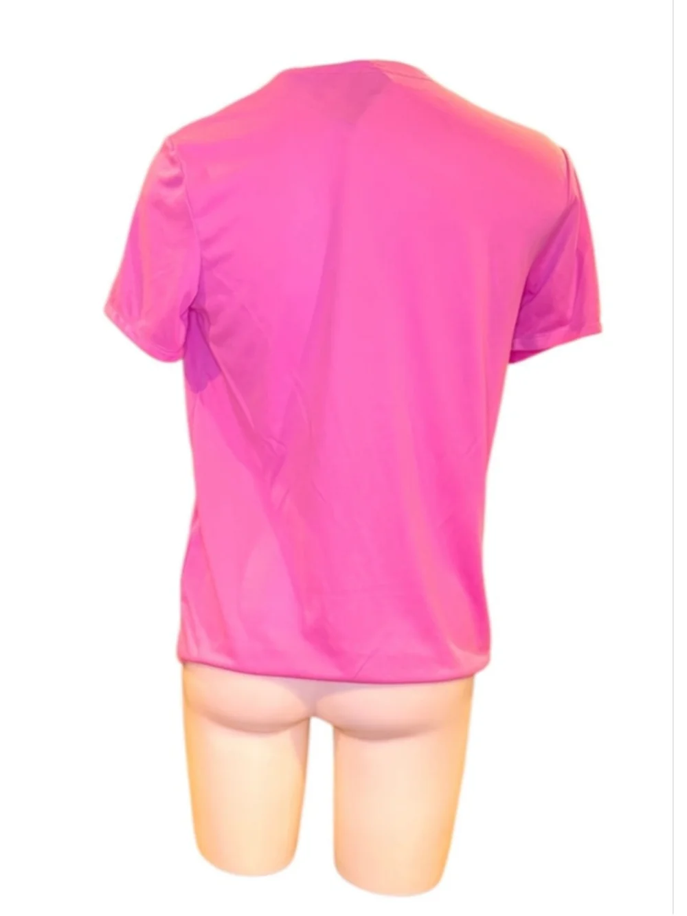 Women's Nike Training Short Sleeve Tee S Pink wm3